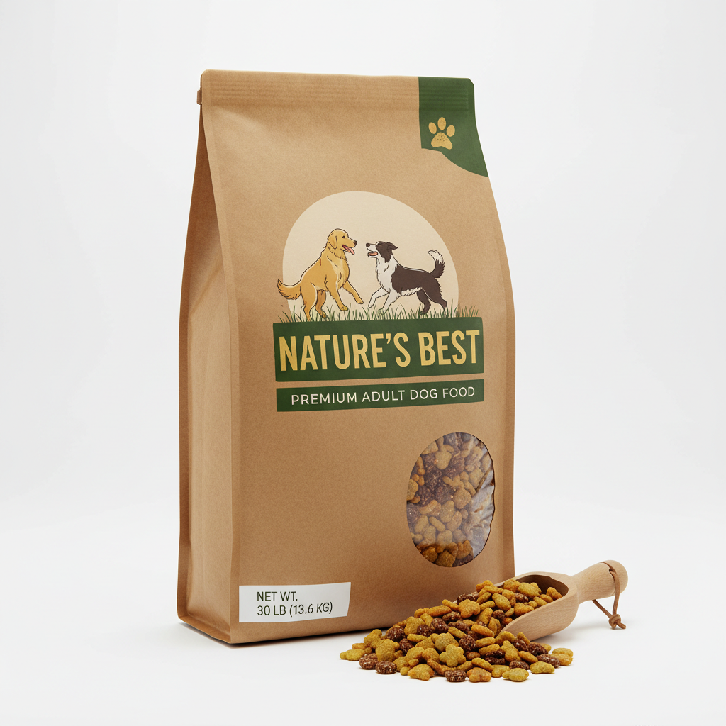 Alimento seco premium para perros